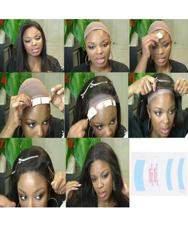 AIDIRui 360Pc/Lot Super Strong Double-Layer Tape Wig Adhesive Extended Hair Strip Waterproof for Toupee Lace Wig Tape Film Easy to Use - Buy Online on SooperMarket.com