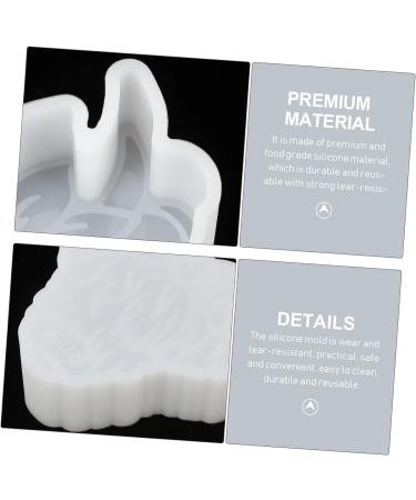 STOBOK Coaster Mold DIY Casting Candle Mold Molde De para Resina Trinket Case Molds Candles Ashtray Moulds DIY Mold for Candle Coasters Silica Gel Handmade Supplies Aromatherapy - Buy Online on SooperMarket.com