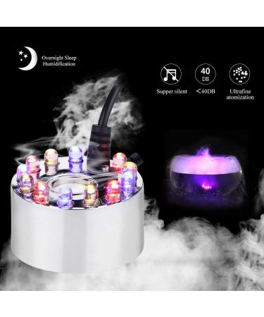 PAIDUOJI Color Changing LED Lights for Water Features - Fountain Pond & Fogger Humidifier with Adapter (White) - Buy Online on SooperMarket.com