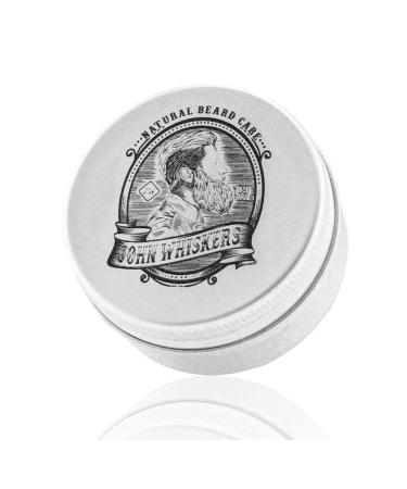 John Whiskers Bartwachs Made in Germany - Natural & Veganes Bart Balsam - Cute Herber fragrance - for a well -groomed & smooth beard - 50ml 50 ml (1 Pack)