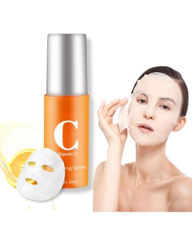 Vitamin C Face Mist Vitamin C Serum Spray For Face Anti Aging Face Spray Face Serum Lifting & Firming Mask And Spray Hydrating Mist Deeply Moisturizing & Skin Brightening Spray