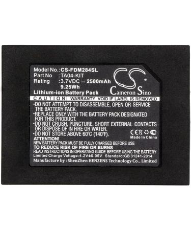 Replacement Battery for FLIR DM284 & DM285 Imaging Multimeters - 2500mAh/3.7V Part Number TA04-KIT - International Shipping Available - Buy Online on SooperMarket.com