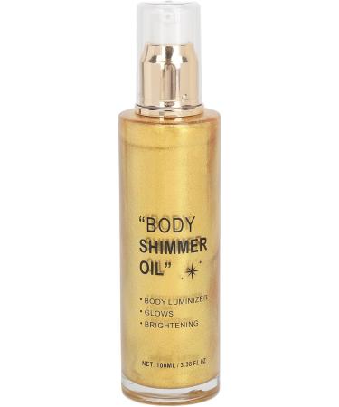 Long Lasting Gold Body Glitter Oil - Highlight Liquid for Face Legs & Arms | Shop Now - Buy Online on SooperMarket.com