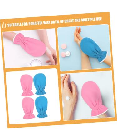 2 Pairs Hand Care Paraffin Wax Gloves Hand Moisturizing Gloves Hand Gloves Moisturizing Spa Gloves Hand Healing Gloves Hand Spa Gloves Paraffin Wax Wax Spa Gloves Flannel HAPINARY - Buy Online on SooperMarket.com