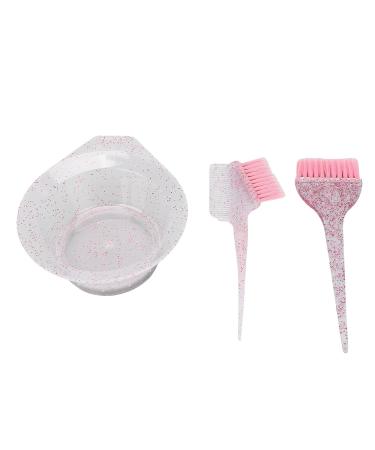 Hair Dye Brush Set - Ergonomic Handle 3 Pack for Home Use (Pink) | Perfect for Vibrant Color Application - Buy Online on SooperMarket.com
