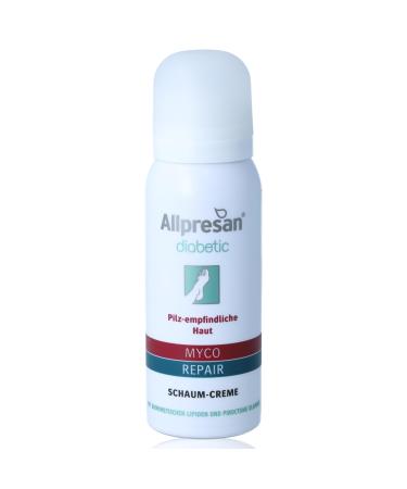 Allpresan Diabetic Myco + Repair foam cream - for diabetes mellitus - for very dry to cracked foot skin and to protect against athlete