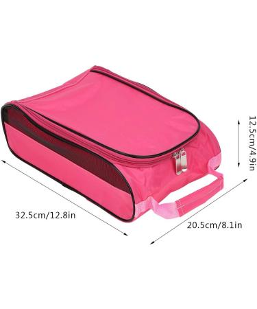 Wallfire Golf Shoe Bag - Breathable Nylon Pink Shoe Storage Organizer - Buy Online on SooperMarket.com
