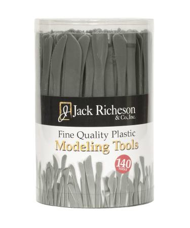 Jack Richeson Economy Heavy Duty Student Modeling Tool Set, 6 in, Plastic, Set of 140