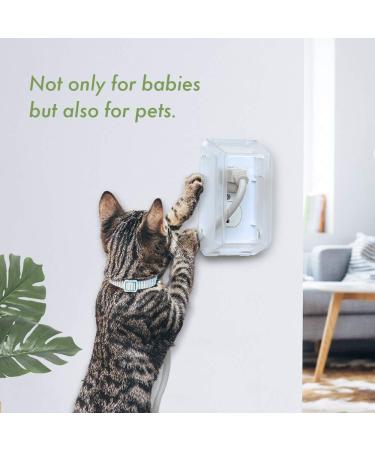 EUDEMON Baby Safety Electrical Outlet Cover Box - Childproof Large Plug Cover (Transparent) - Buy Online on SooperMarket.com