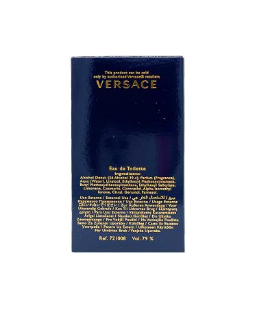 Versace Dylan Blue Eau De Toilette Spray for Men 1.7 Ounce aromatic fougere 1.7 Fl Oz (Pack of 1) - Buy Online on SooperMarket.com