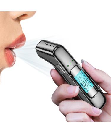 Alcohol Tester Personal Tester with LED Display | Breathalyzer Tester Highly Accurate Alcohol Blower Tester for Party Driver Personal & Professional Use - Buy Online on SooperMarket.com