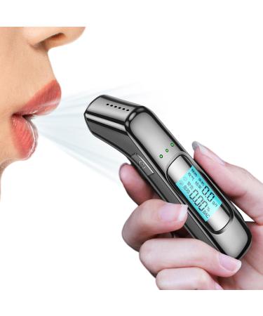 Alcohol Breathalyzer - LED Display Alcohol Blower Tester Breathalyzer Tester Highly Accurate Alcohol Blower Tester for Party Driver Personal & Professional Use