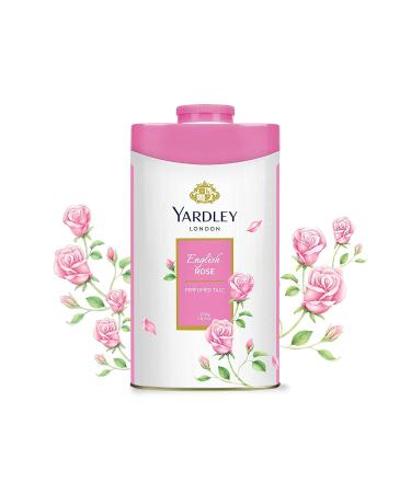 Yardley English Perfumed Talc  Rose Rose 8.80 Ounce (Pack of 1)