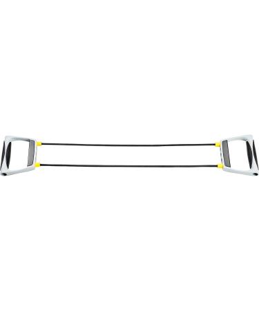Bad Company Chest Expander | 5-Way Adjustable Resistance Bands with Handles | Home Fitness Training Equipment - Buy Online on SooperMarket.com