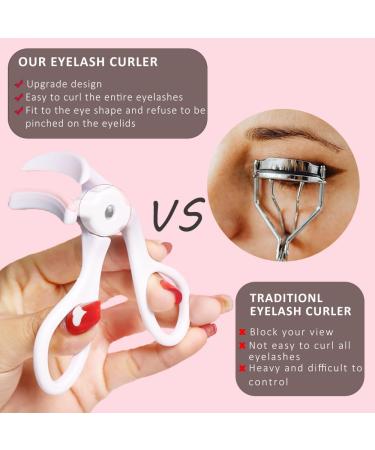 Premium Eyelash Curler - 2 Styles | No Pinching Long-Lasting Curling Tool for Women & Girls - International Shipping Available - Buy Online on SooperMarket.com