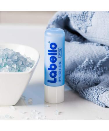 Labello Hydro Care 4-Pack | Nourishing Lip Care Without Mineral Oils | SPF 15 & Shea Butter for Dry Lips - Buy Online on SooperMarket.com