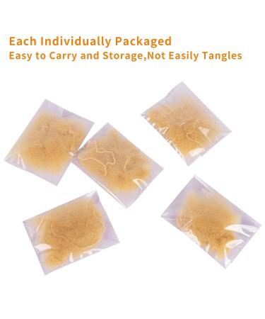 24PCS Blonde Hair Net WeKen Individual Package 20 Inches Invisible Elastic Edge Mesh Bun Nets for Food Service, Ballet, Sleeping, Women, and Wigs - Buy Online on SooperMarket.com