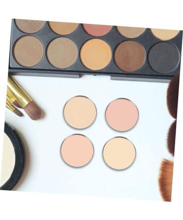 WOFASHPURET Women Supplies 50pcs Eye Shadow Disk Makeup Containers Travel Makeup Tin Empty Eyeshadow Plates Highlighter Miss - Buy Online on SooperMarket.com