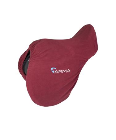 Shires - MJ Ainge Arma Polyester Fleece GP Saddle Cover (17'' - 18'' Plum) 17" - 18" Plum - Buy Online on SooperMarket.com