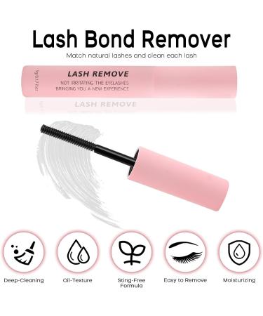 168 Pcs Cluster Eyelash Extensions Kit | DIY Lashes Extension Kit with Bond & Seal | Individual Lashes Kit for Home | 9-16mm Mixed Wide-stem Cluster Lash | Includes Applicator | 1 Count - Buy Online on SooperMarket.com