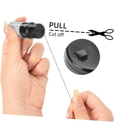 Baluue 4pcs Small Bottled Eyebrow Ruler Practical Eyebrow Ruler Aluminum Alloy - Buy Online on SooperMarket.com