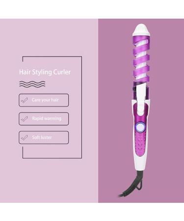Mini Spiral Hair Waver & Curler - Adjustable Temperature Portable Anti-Scald Hair Styling Tool - Buy Online on SooperMarket.com