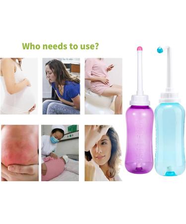 Hand Bidet Sprayer for Women's Hygiene | Portable Rinsing Bottle for Personal Cleaning | Eco-Friendly Design in Green - Buy Online on SooperMarket.com