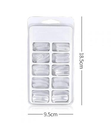 3 Colors Gel Nail Extension Set - Quick Building Acrylic Nail Gel for Technicians & DIY Salon Kit - Size #02 - Buy Online on SooperMarket.com