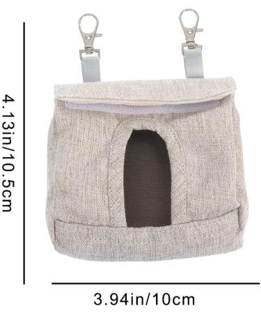 Rabbit Hay Feeder Bag Eat Slowly Guinea Pig Hay Feeder Hemp Fabric Small Animals Hay Feeder Bag for Rabbit Guinea Pig Chinchilla Small Animal - Buy Online on SooperMarket.com