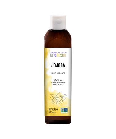 Aura Cacia Jojoba Skin Care Oil 16 fl. oz.