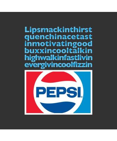 All+Every Pepsi Lip Smackin Thirst Quenchin Women's T-Shirt XXL Charcoal - Buy Online on SooperMarket.com