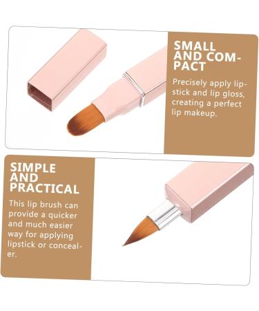 BELLIFFY Lip Makeup Brush Lip Brush Retractable Lip Brush for Lipstick Lip Balm Applicator Lipstick Brush Applicator Lipstick Applicator Lip Brush for Women Lip Gloss Brush Makeup Tools - Buy Online on SooperMarket.com
