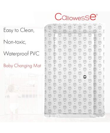 Callowesse Baby Changing Mat 79x47cm | Waterproof & Portable | Black Sheep Design - Buy Online on SooperMarket.com