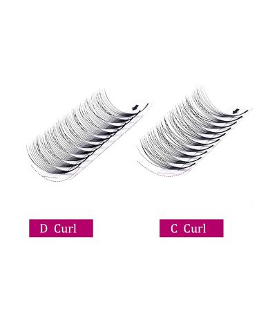 Buy 10D Volume Eyelash Extensions - 0.07mm C Curl 12mm Individual Lashes | Shop Premium Artificial Eyelashes Online - Buy Online on SooperMarket.com