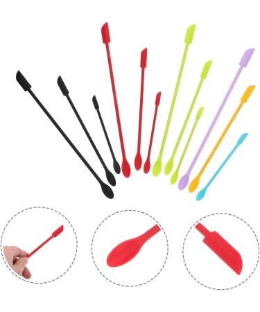 Plafope 12th Scraper for Cosmetic Bottles - Long Handle Silicone Spatula & Mini Scraper - Perfect Household Tool for Jam & Product Essentials - Buy Online on SooperMarket.com