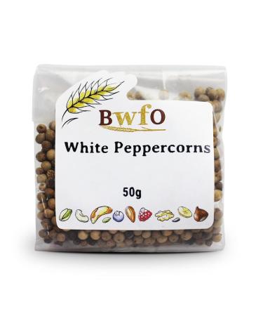 Peppercorns White 50g (BWFO)