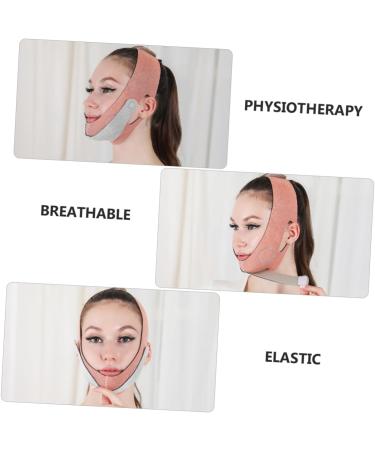 PLAFOPE 1pc Thin Face Belt Face Shaper Band Facial Belt Chin Lift Belt Lift Strap Graphene 60X10.5X1cm Orange - Buy Online on SooperMarket.com