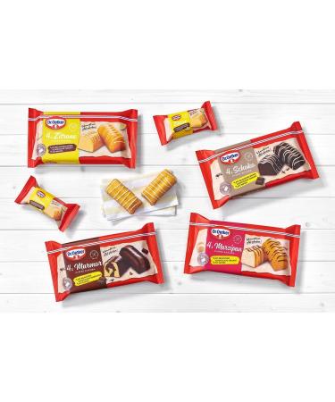 Buy Dr. Oetker Mini Lemon Cake 5 Pack - Ready to Eat Individually Packed Perfect for On-the-Go Snacks - 35g Each - Buy Online on SooperMarket.com