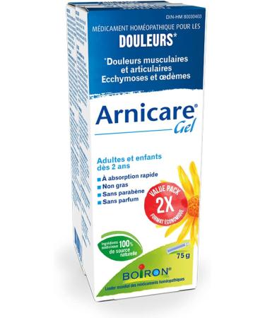 Boiron Arnicare Gel for relief of muscle and joint pain & Arnicare Tablets 60 Tablets Homeopathic Medicine - Buy Online on SooperMarket.com