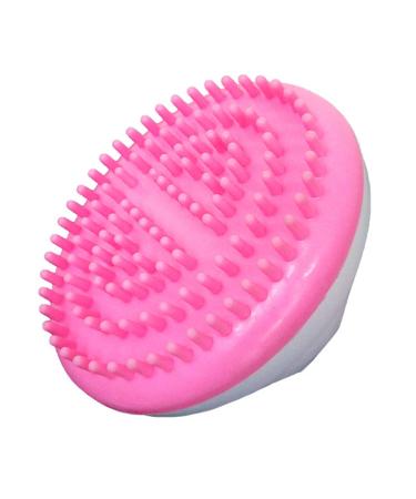 Frcolor Cellulite Massager and Remover Brush Mitt for Arms Legs Thigh Body Massaging (Pink)