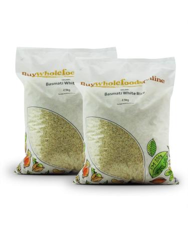 Organic Basmati White Rice 5kg (BWFO)