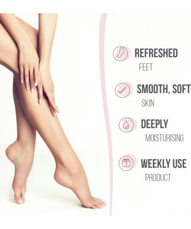 7th Heaven Soften Sock Masque - Moisturizing Foot Treatment | 1 Pair - Buy Online on SooperMarket.com