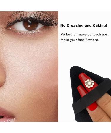 12Pcs Velvety Triangle Powder Puff Set for Flawless Makeup Application - Buy Online on SooperMarket.com