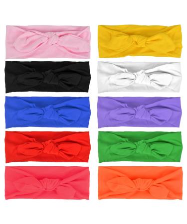 Pack of 10 headbands women's headband headband hair band turban elastic head wrap cute hair accessories for girls