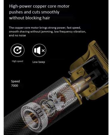 Bamberg Electric Wireless Pro for T- Cordless Trimmer Portable Hair Clipper Kit - Buy Online on SooperMarket.com