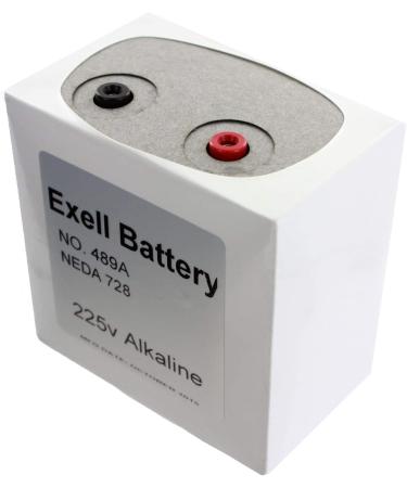Buy 6pc Exell 489A Alkaline 225V Battery NEDA 728 Non Rechargeable - Fast International Shipping - Buy Online on SooperMarket.com