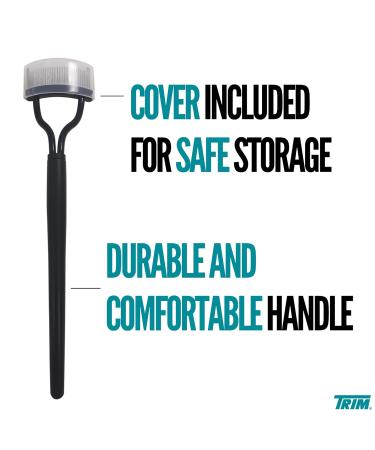 Trim Contour Lash Comb - Professional Eyelash Separator for Defined Lashes - Curved Design & Non-Slip Handle - Black - International Shipping Available - Buy Online on SooperMarket.com