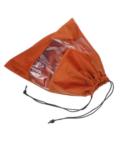 Baluue Hair Dryer Storage Bag Drawstring Hair Dryer Bag Hair Dryer Sack Hair Dryer Travel Bag Pvc 32x28x0.6cm Coffee