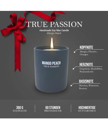 High-Quality Gift Box with Natural Soy Wax Candle & Music Box | 60-Hour Burn | Mango Peach Fragrance - Buy Online on SooperMarket.com