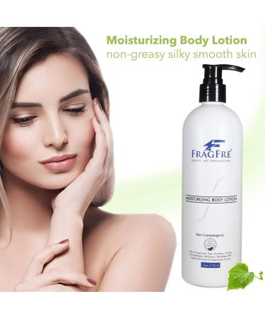 Moisturizer for Sensitive Skin 16oz | Non-Comedogenic Zinc Oxide Lotion | Paraben-Free Hypoallergenic & Fragrance-Free | Sun Protection for Oily & Combination Skin | Vegan Argan Oil Gluten-Free - Buy Online on SooperMarket.com
